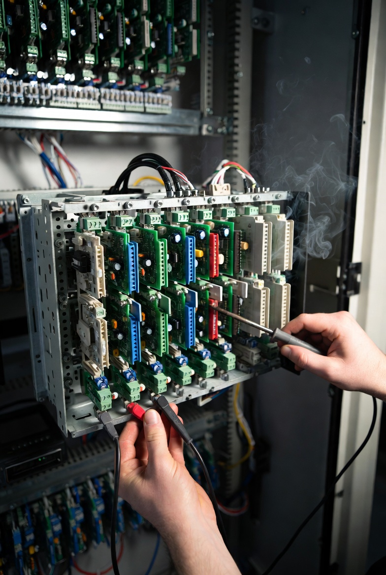 بازسازی کانال I/O سوخته