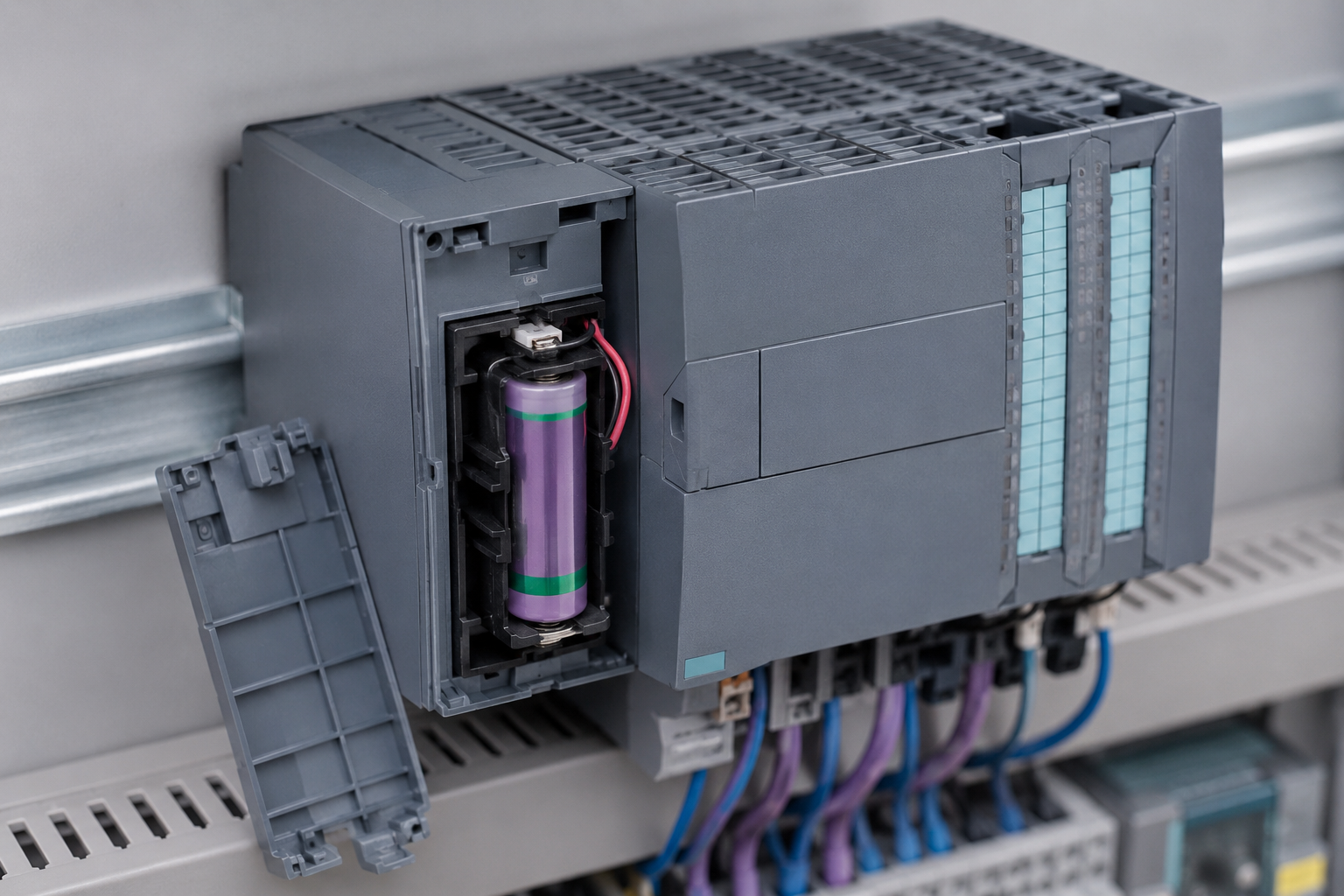 تعویض باتری و تست بک‌آپ رم CPU اس‌۷